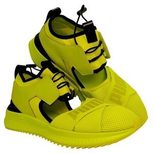 Puma Fenty Rihanna Avid Line of Womens Lime Green Sandal/Sneakers - Size 10 1/2